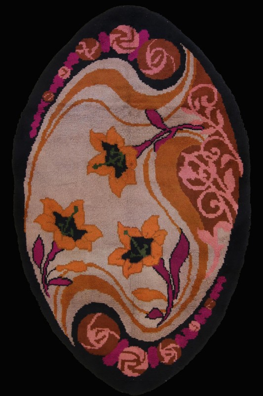 French Oval Rug